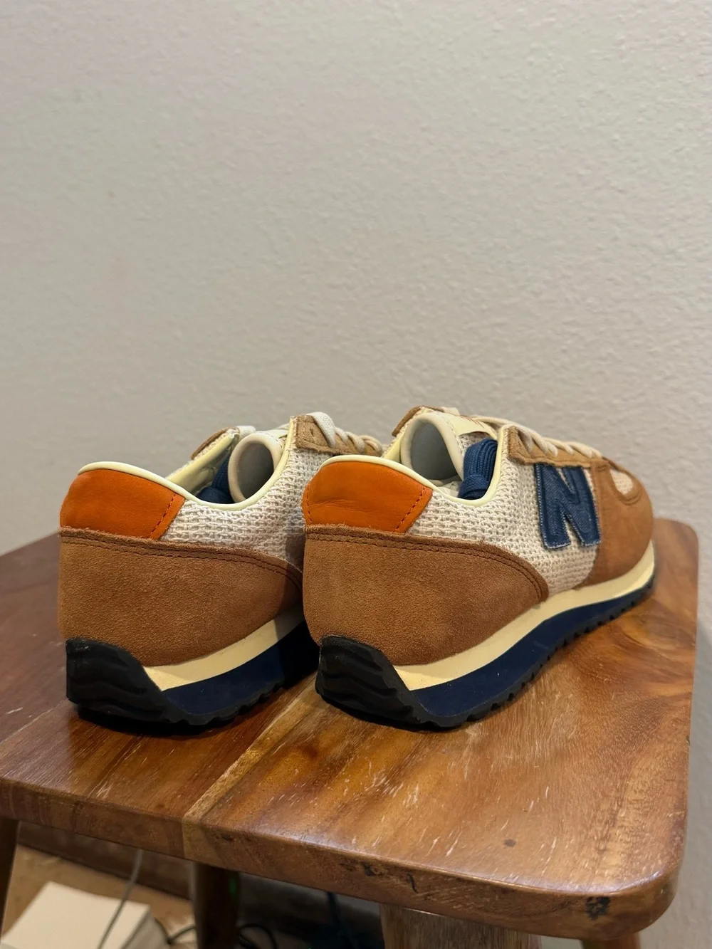 Sézane x New Balance 471 'Ecru Brown'